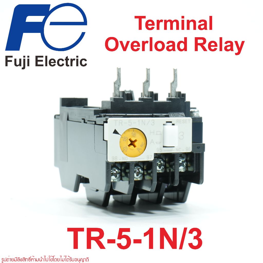 TR-5-1N/3 Fuji Electric OVERLOAD Fuji Electric TR-5-1N/3 โอ่เว่อโหลด Fuji Electric