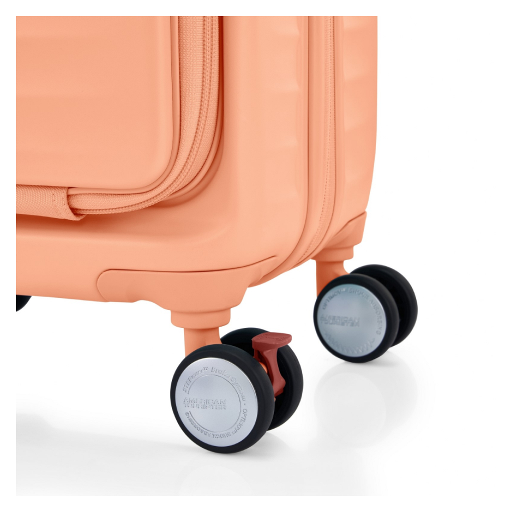 AMERICAN TOURISTER กระเป๋าเดินทางล้อลาก แบบเปิดฝาหน้า(19นิ้ว) รุ่น FRONTEC OS SPINNER 54/19 EXP TSA