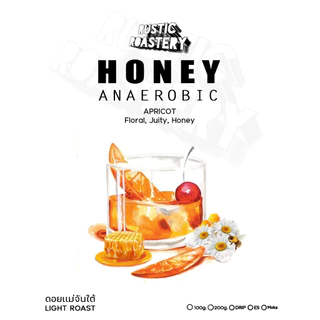 เมล็ดกาแฟคั่วอ่อน Anaerobic HONEY แม่จันใต้ (100g,200g)