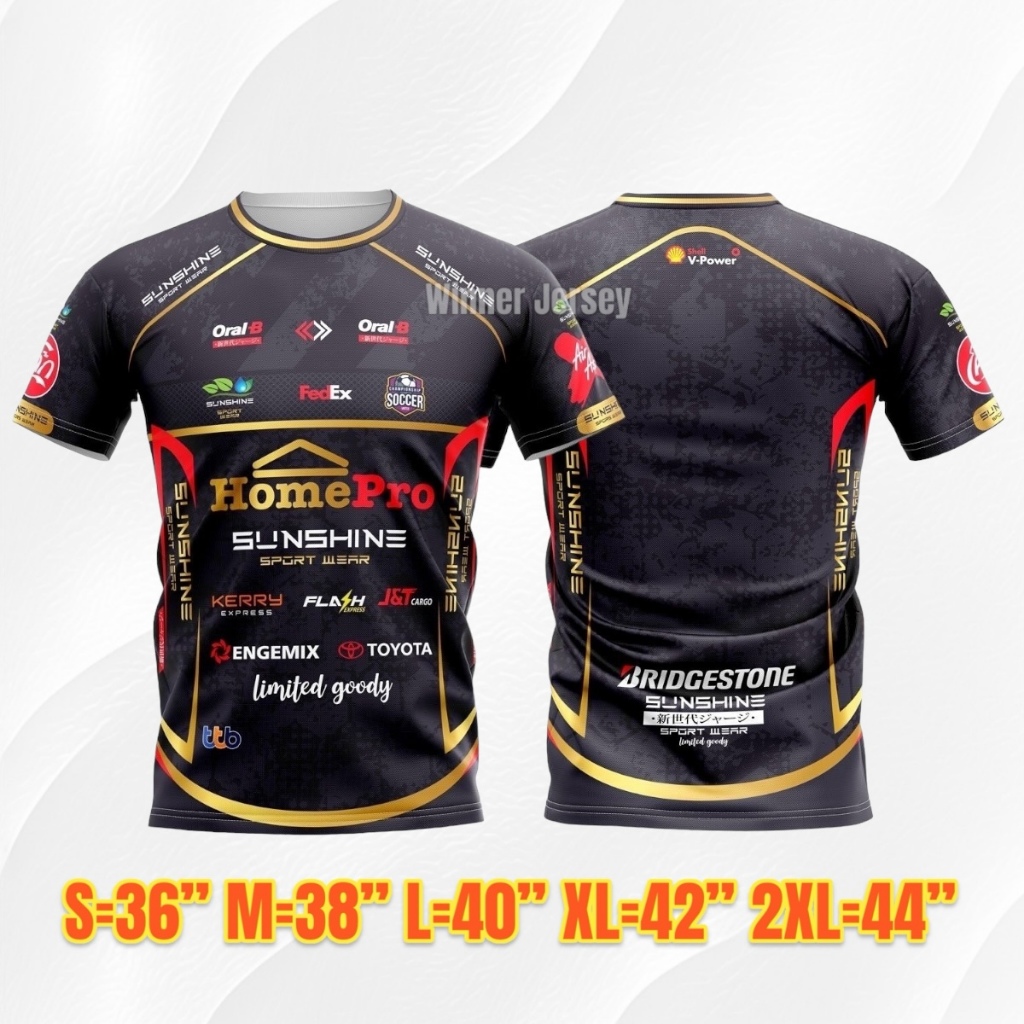 เสื้อกีฬา ผ้าพิมพ์ลาย แห้งง่าย นุ่ม ลื่น ระบายอากศดี ไม่ร้อน ใส่ออกกำลังกาย ใส่ได้ทั้งผู้หญิงผู้ชาย