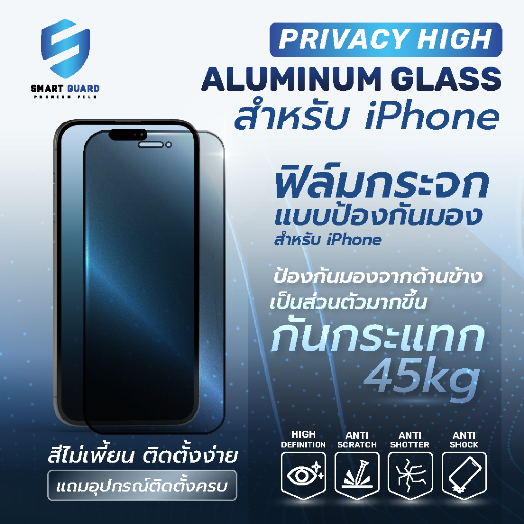 ฟิล์มกระจก เต็มจอใส สำหรับ ไอโฟน 15 pro max 15plus 14promax 14 13 pro max 12promax 11 7/8 plus ฟิล์มไอโฟน
