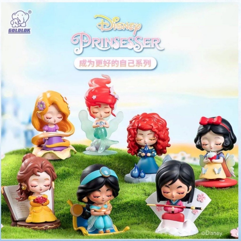 📌[พร้อมส่ง]📌 โมเดลเจ้าหญิง Disney Princess Become A Better By Goldlok งานลิขสิทธิ์ของแท้