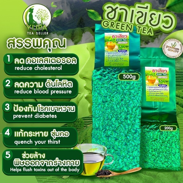 ชาเขียว ชาแดง ลดความอ้วน
