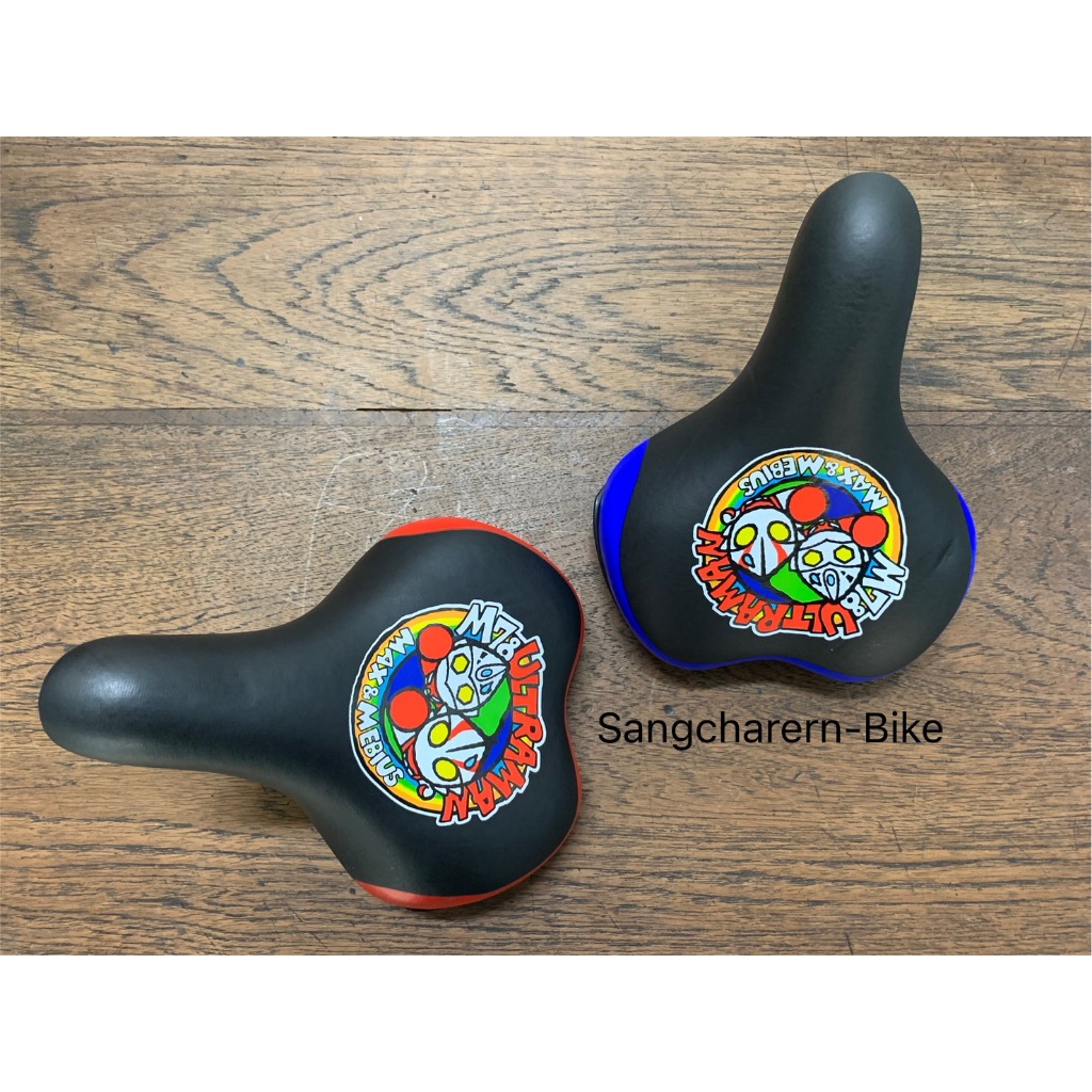 อานจักรยาน เบาะจักรยาน อานนั่งจักรยาน สำหรับเด็ก M78 ULTRAMAN MAX & MEBIUS