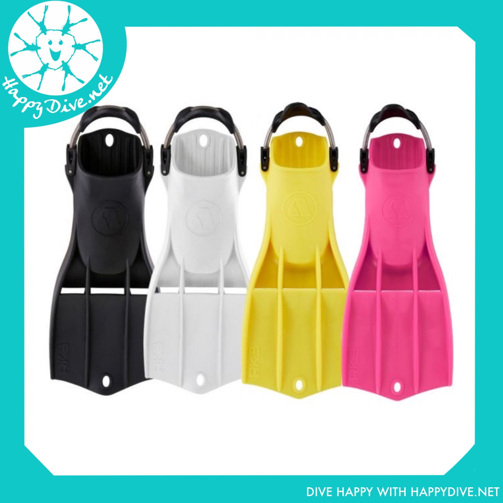 RK 4 RK3 Fins Apeks ฟินดำน้ำแบบ Open heels รุ่นยอดนิยม  jet fins