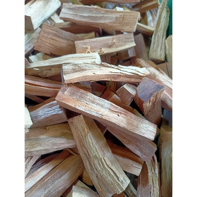 รมควันไม้ลำใยสวนออแกนิค Longon Wood CHIPS##ไม้ลำใยหั่นชิ้น