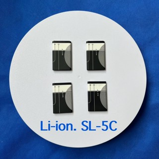 แบต ลิเธียมไอออน Li-Ion BL-5C ขนาด 3.7V  มีความจุ1050 mAh  (…