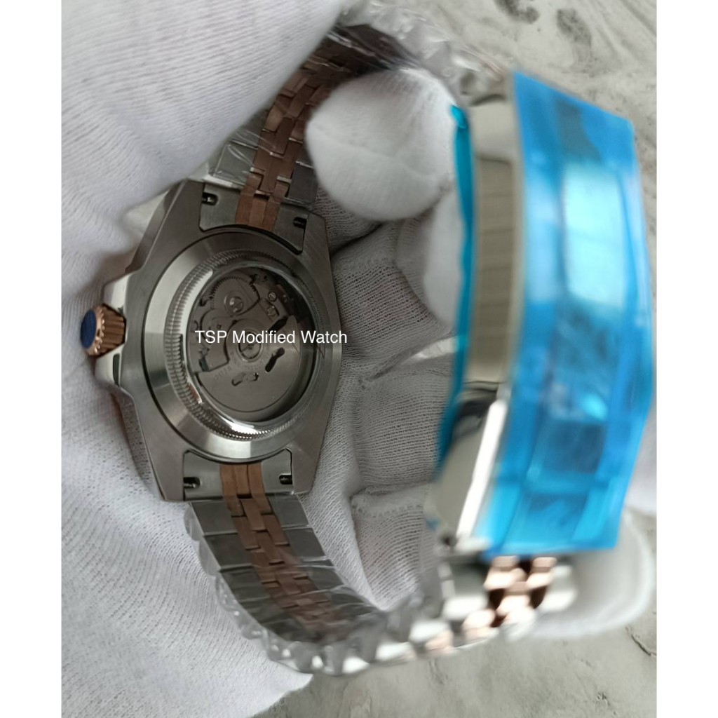 Seiko Mod YachtMaster RoseGold