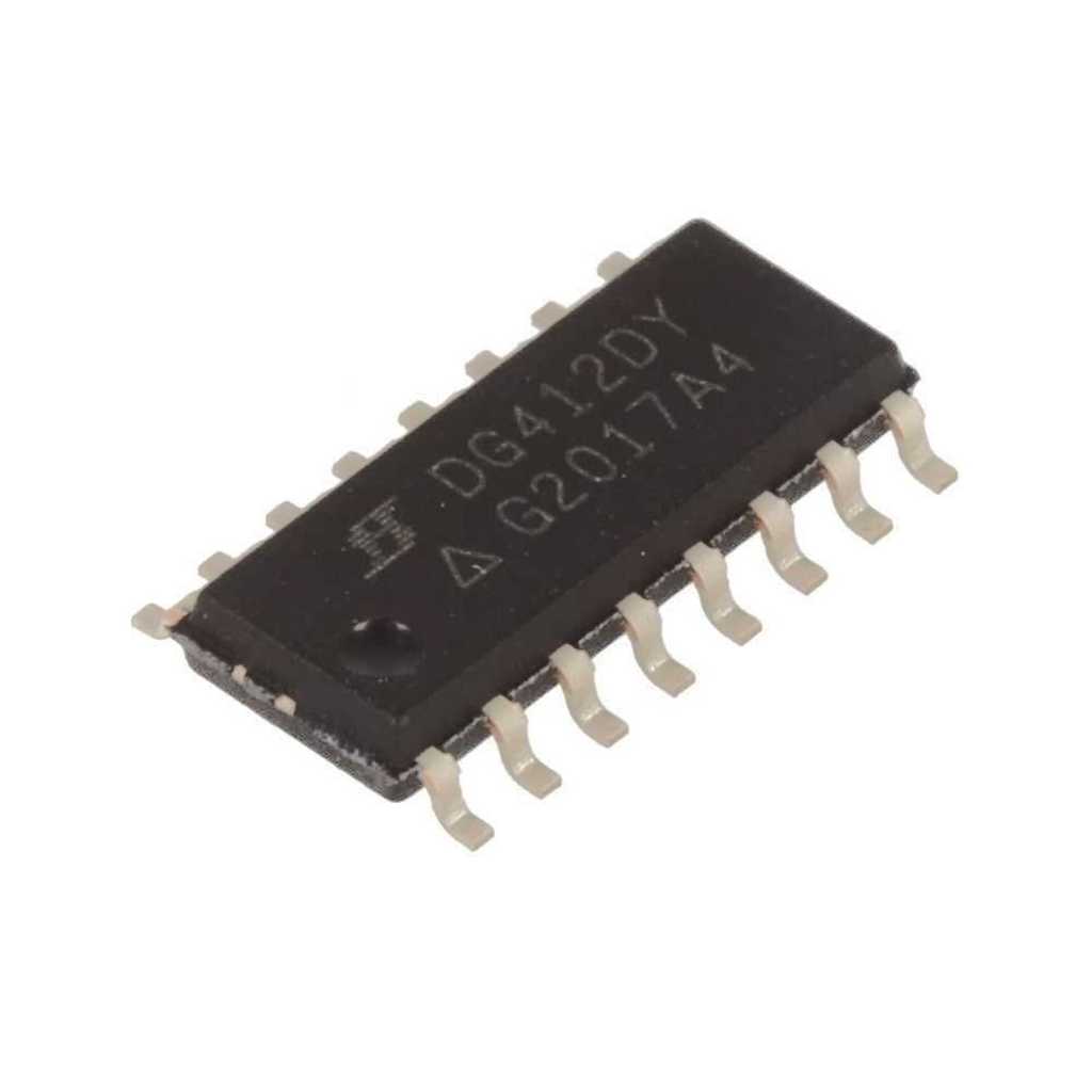 DG412DY SMD IC ไอซี Analogue Switch ยี่ห้อ Vishay