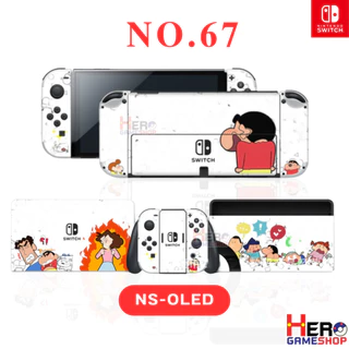 Sticker Nintendo Switch OLED ไม่ทิ้งคราบกาว รุ่นใหม่หุ้มเต็มจอย สวยไม่ซ้ำใคร ปกป้องขั้นสุด มีให้เลือกมากกว่า 60 แบบ