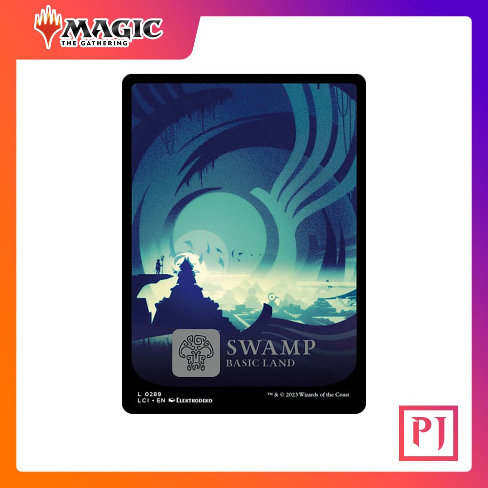 [MTG] Swamp (#289) (Full Art) [LCI] [LAND] [COMMON] [NORMAL] [ENG] (การ์ดเมจิค / Magic the Gathering)