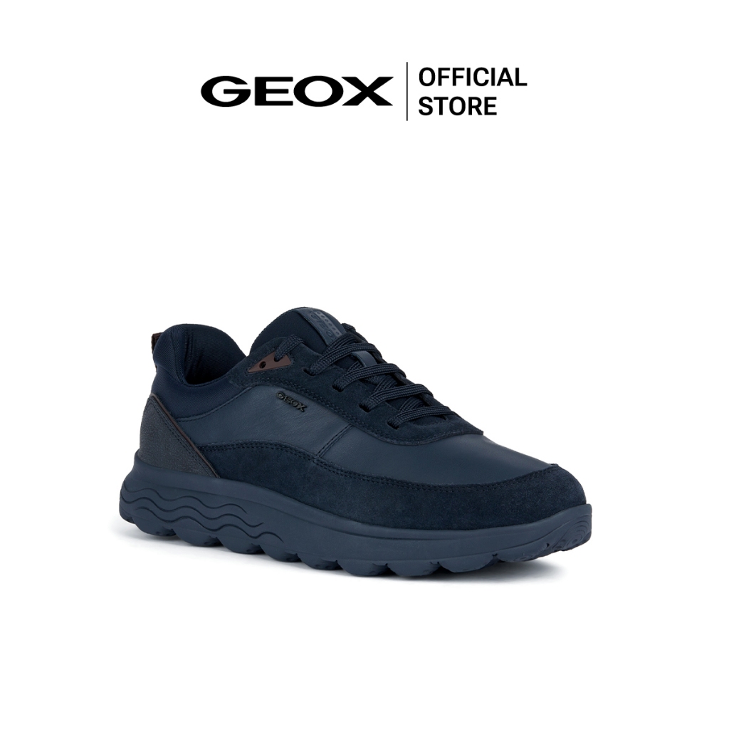 GEOX รองเท้าผ้าใบผู้ชาย รุ่น U SPHERICA - NAVY FW24 (U16BYEC4064M_F4BLXX)
