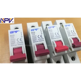 *PJRW*มีขายส่ง*ราคา 1 ชิ้น** ลูกเซอร์กิต 1 ช่อง ยี่ห้อ NPV กระแส 10,16,20,32A เซอร์กิตเบรคเกอร์ ลูกย่อย