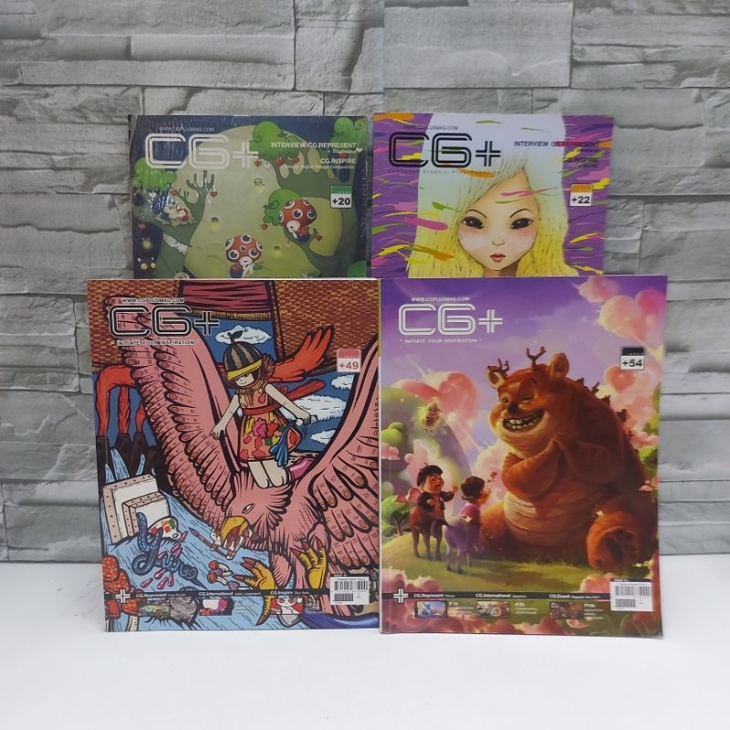 นิตยสาร CG+ : Issue 22 Issue 20 Issue 54 Issue 49