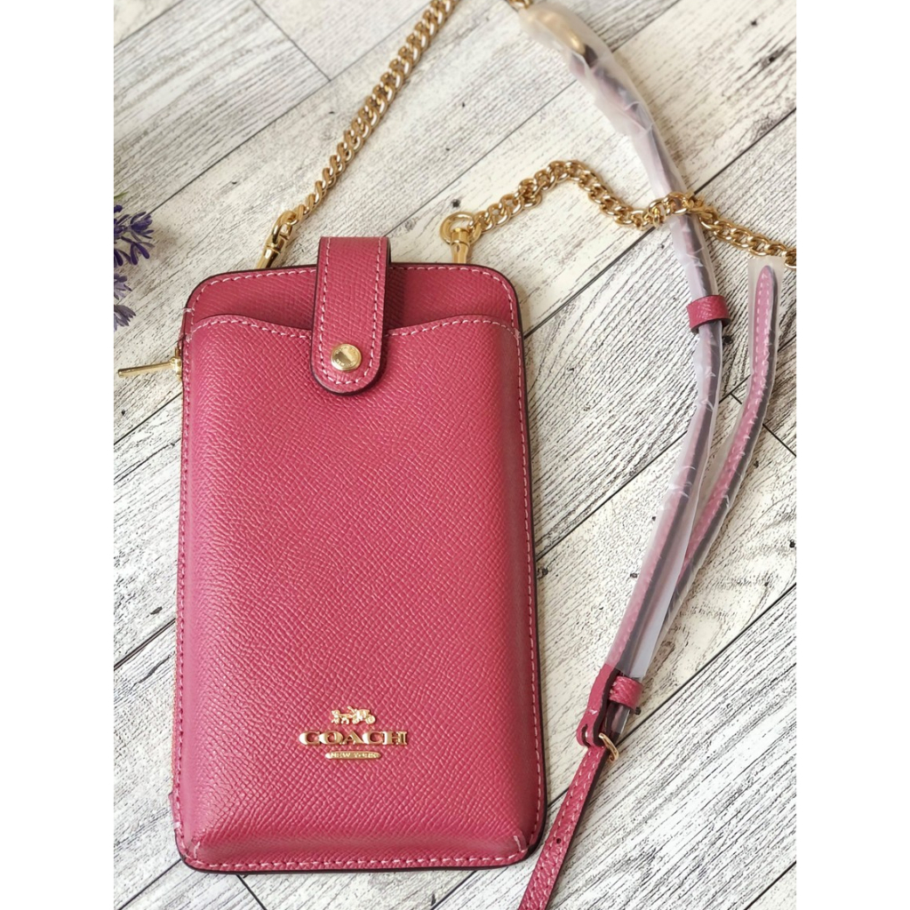 COACH C6884 Phone Crossbody กระเป๋าใส่ครอสบอดี้ ใส่โทรศัพท์ พร้อมส่งแท้💯%