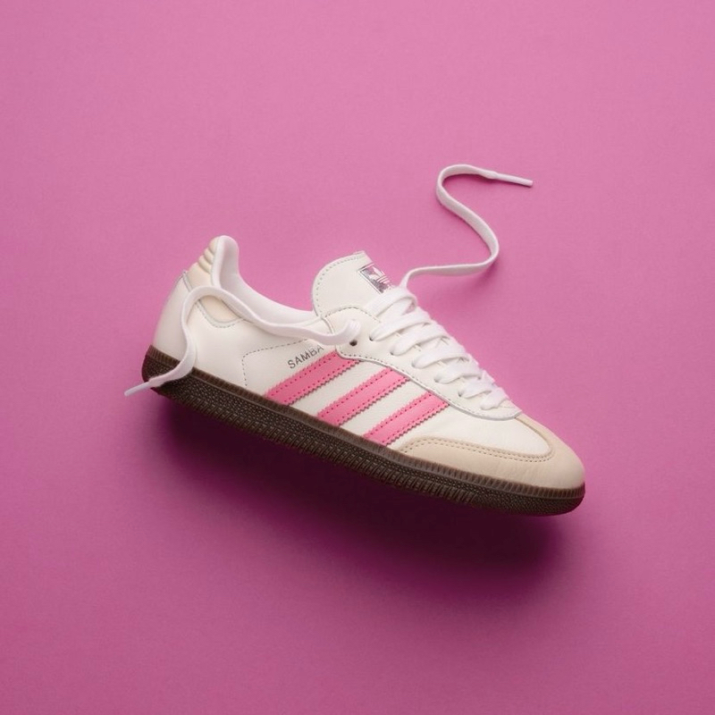 (พร้อมส่ง) Adidas Samba OG "Lucid Pink" W (แท้100%)