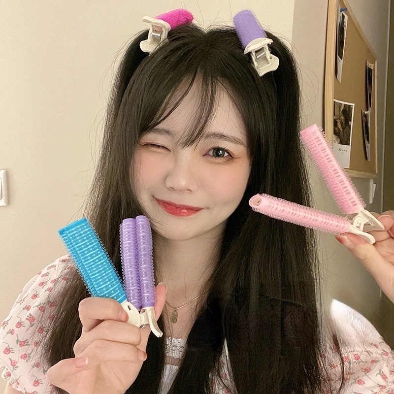 กิ๊บยกโคนผม โรลยกโคนผม กิ๊ฟยกโคนผม โรลม้วนผมแบบใช้งานง่าย โรลจัดทรงผม ม้วนผมหน้าม้า หนีบยกโคน กิ๊ฟหนีบผม ให้ผมดูหนาขึ้น