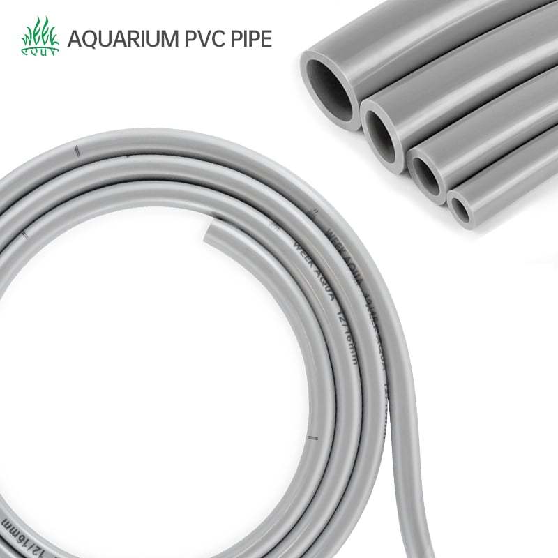 Week Aqua PVC Pipe สายยาง PVC สำหรับกรองนอกตู้ปลา ตู้ไม้น้ำ มี 3 ขนาด 8/12,12/16,16/22 แบ่งขายเป็นเม