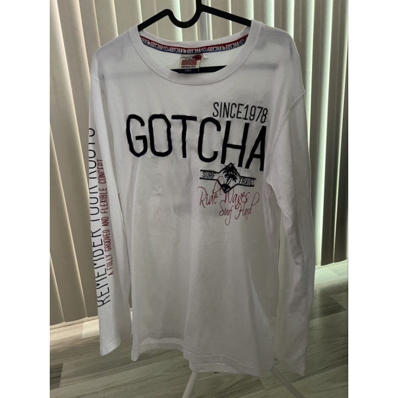 เสื้อเเขนยาว Gotcha ไซส์ L