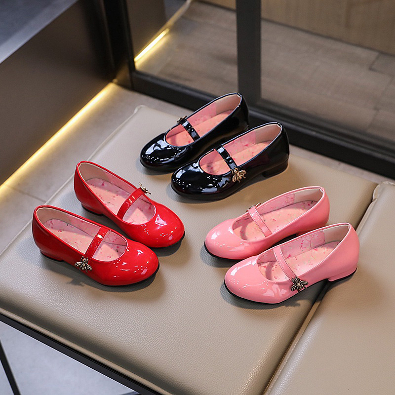 FK125 รองเท้าเด็ก Mary Jane รองเท้าแมรี่เจนส์เด็ก (วัย 2-6 ปี)