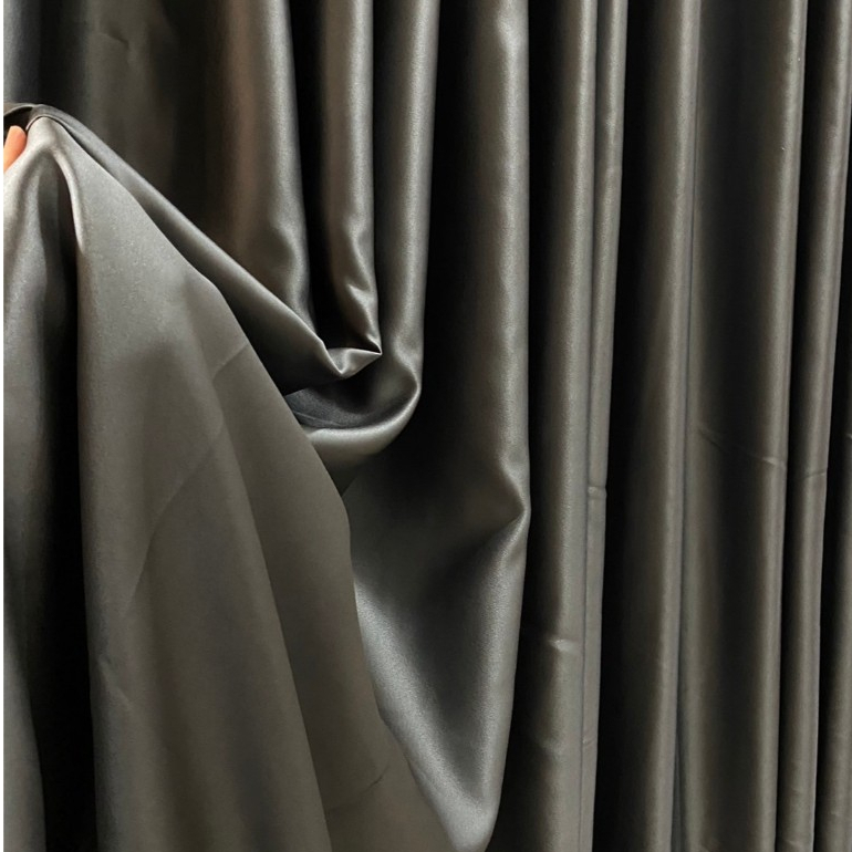 สีเทาอ่อนสำหรับกั้นห้อง ผ้าม่านสีน้ำตาล2.0เมตร ม่านสีเทาสีควัน3.0เมตร ผ้าม่านสีเทาเข้มพรีเมี่ยม - รูปที่ 5