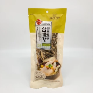 ไก่ตุ๋นโสมเกาหลี เครื่องโสมพร้อมปรุง 1ชุด 70g ซัมกเยทัง 삼계탕 Samgyetang