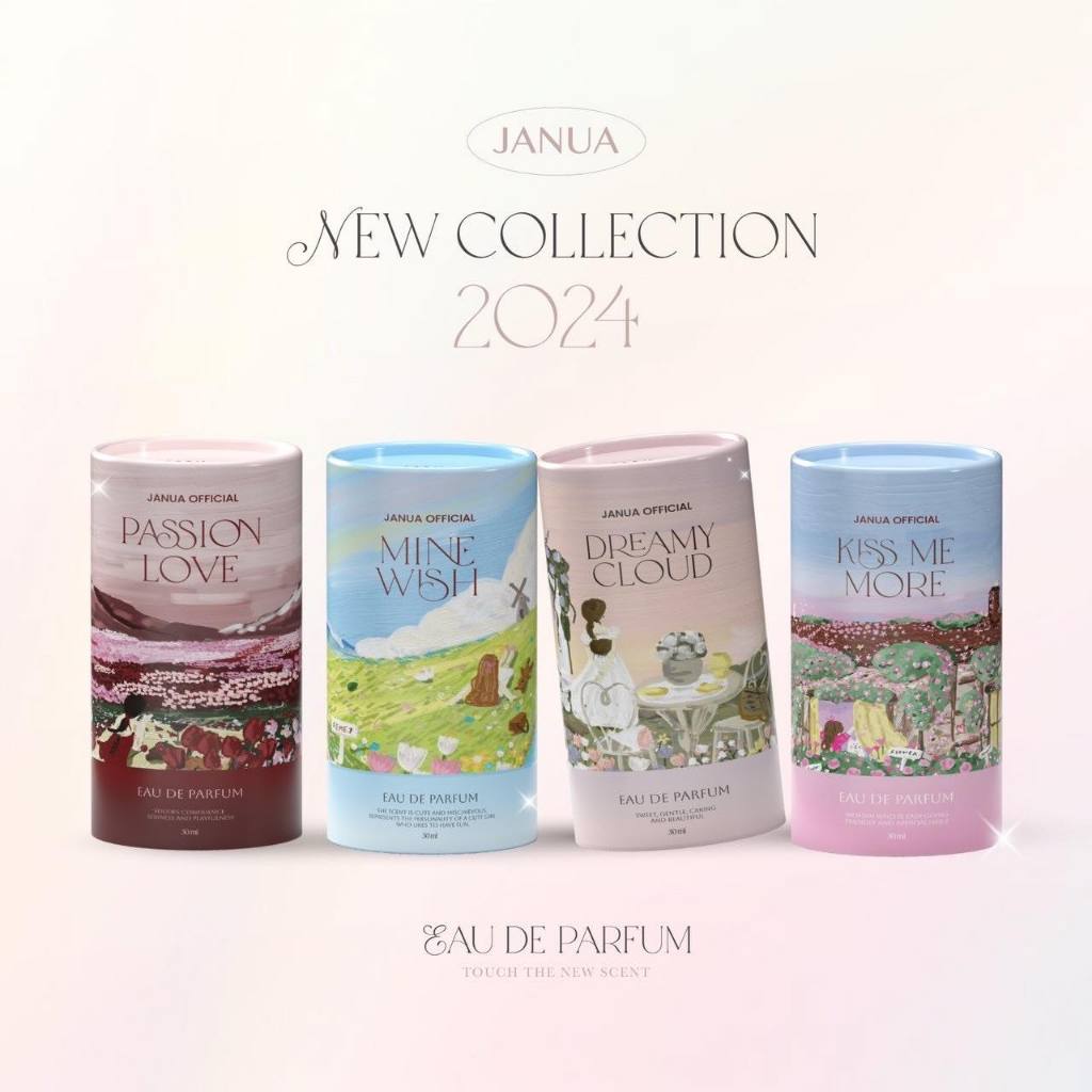 [พร้อมส่ง] ของแท้ น้ำหอม JANUA (แจนยัวร์) คอลเลคชั่นใหม่ล่าสุด หอมละมุน น่าหลงใหล 4 กลิ่นให้เลือก