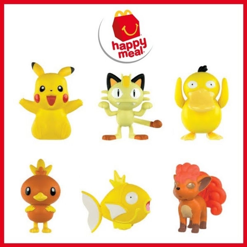 Happy Meal Pokemon ( เหมา 6 ตัว )