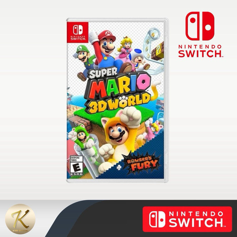 Super Mario 3D World + Bowser’s Fury 📍(มือ1,มือ2) (Nintendo Switch) (US/EUR/ASIA/JP) สินค้าพร้อมจัดส