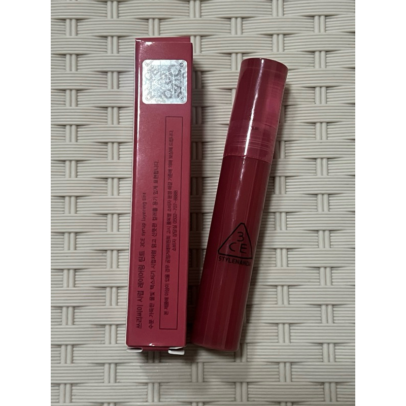 แท้‼️ลิป 3ce syrup layering สีSober fig