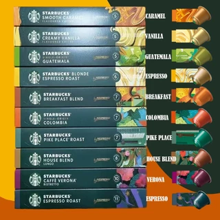 ✈️ใหม่!🇨🇭(exp:05/26-11/26) กาแฟแคปซูล Starbucks nespresso coffee capsule ของแท้ 🇨🇭made in Switzerland 🇨🇭