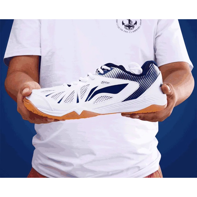 รองเท้าปิงปอง Li-ning รุ่น APTM003 สีน้ำเงิน ของแท้100% preorder