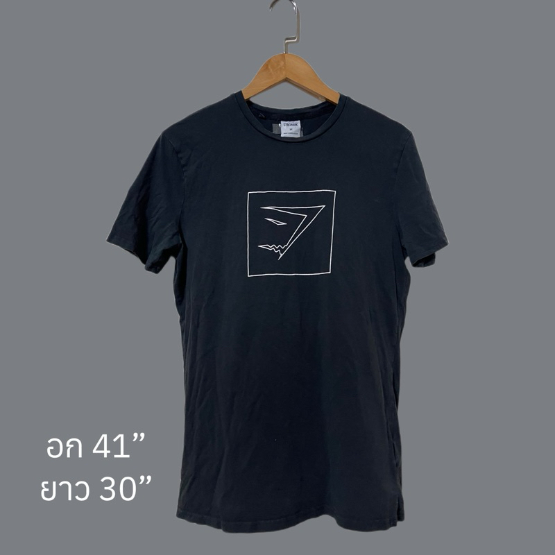 เสื้อยืดมือสอง GYMSHARK size M เสื้อมือสอง อเมริกา