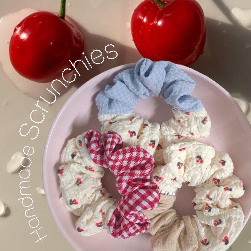 พร้อมส่ง I Scrunchies Handmade ยางรัดผม