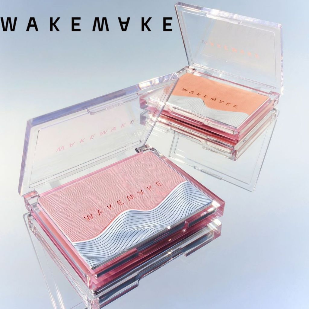 #พร้อมส่ง# WAKEMAKE Sheer Layering Dual Blusher