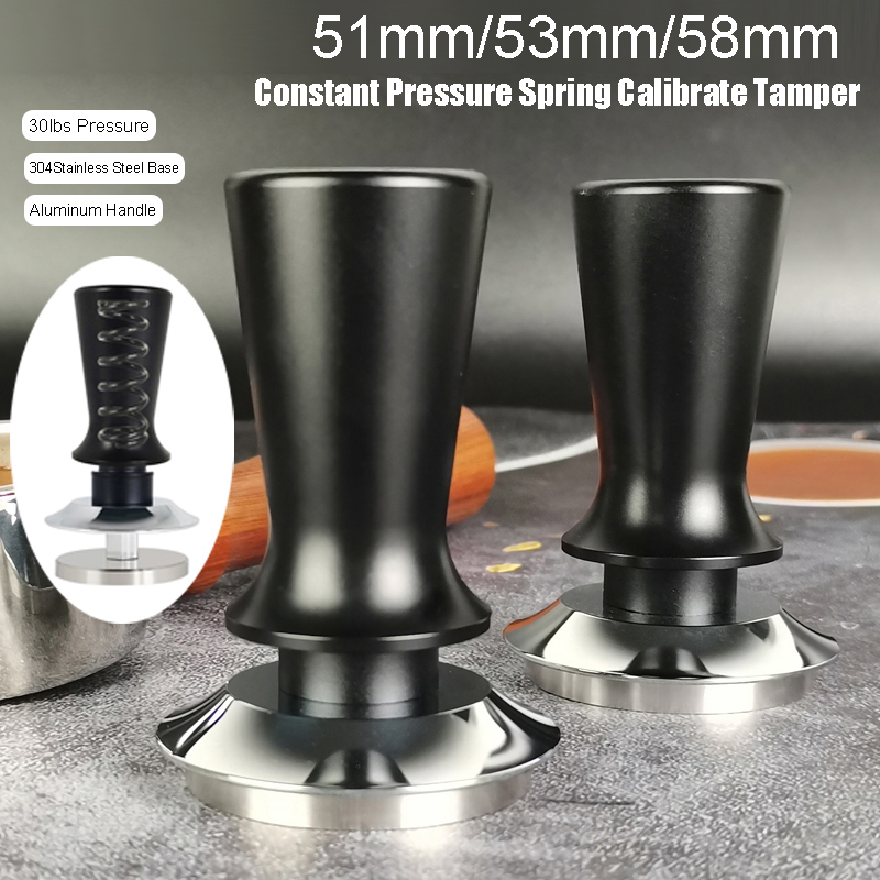 แทมเปอร์สปริงสแตนเลส เอเพรสโซ่ 51/58 มม. Spring Tamper WELMART