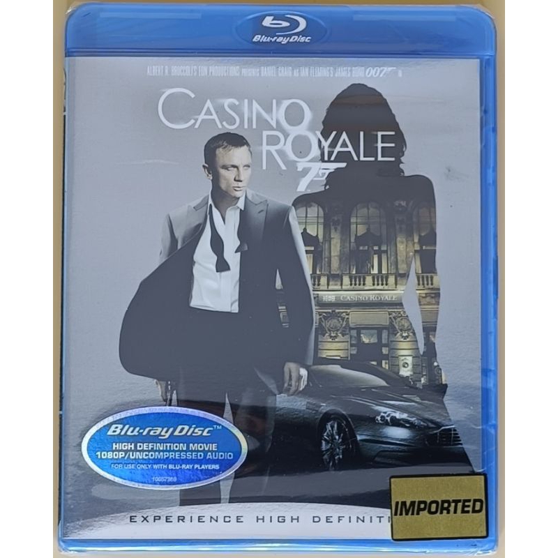 Bluray เสียงอังกฤษ/บรรยายไทย - 007 Casino Royale พยัคฆ์ร้ายเดิมพันระห่ำโลก