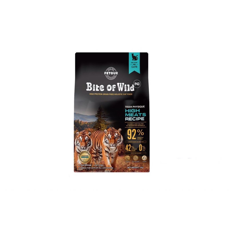 Bite of Wild อาหารแมว Holistic Grainfree ขนาด 1 Kg.