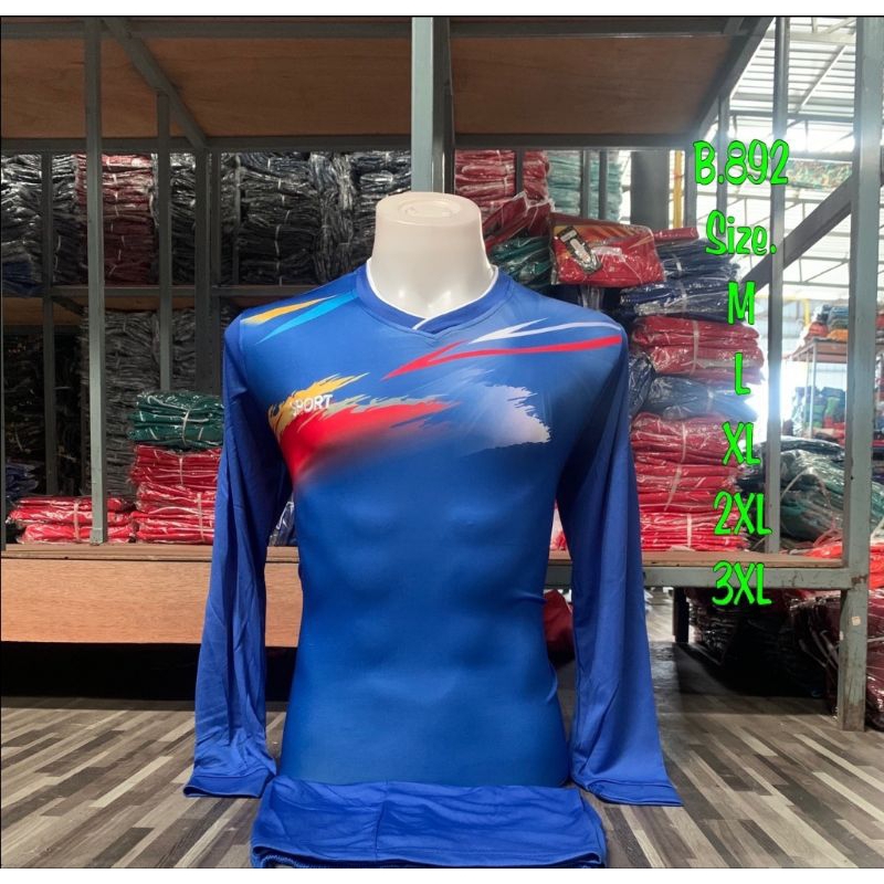 77ชุดกีฬาแขนยาวเสื้อ+กางเกง เนื้อผ้าใส่สบายสุ่มลายนะคะ