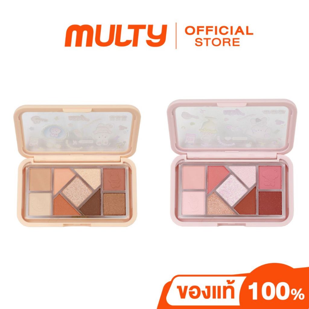 Ashley 9 Colors Eyeshadow 8.4 g. อายแชโดว์ 9 เฉดสี