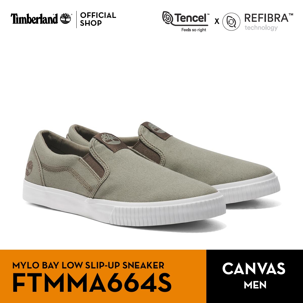 Timberland Men's MYLO BAY Low Slip-Up Sneaker รองเท้าผ้าใบผู้ชาย (FTMMA664S)