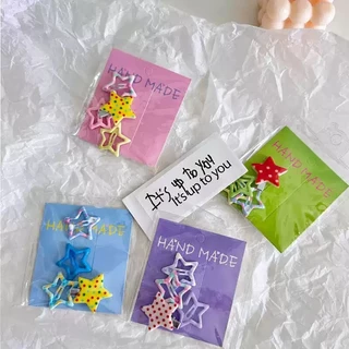 พร้อมส่ง!🇹🇭 ราคา/เซ็ต กิ๊บรูปดาว สไตล์ Y2K กิ๊บเซ็ตสุดน่ารัก หลากสี หลายโทน เกรดพรีเมียม เนื้องานเกาหลี คุณภาพดี