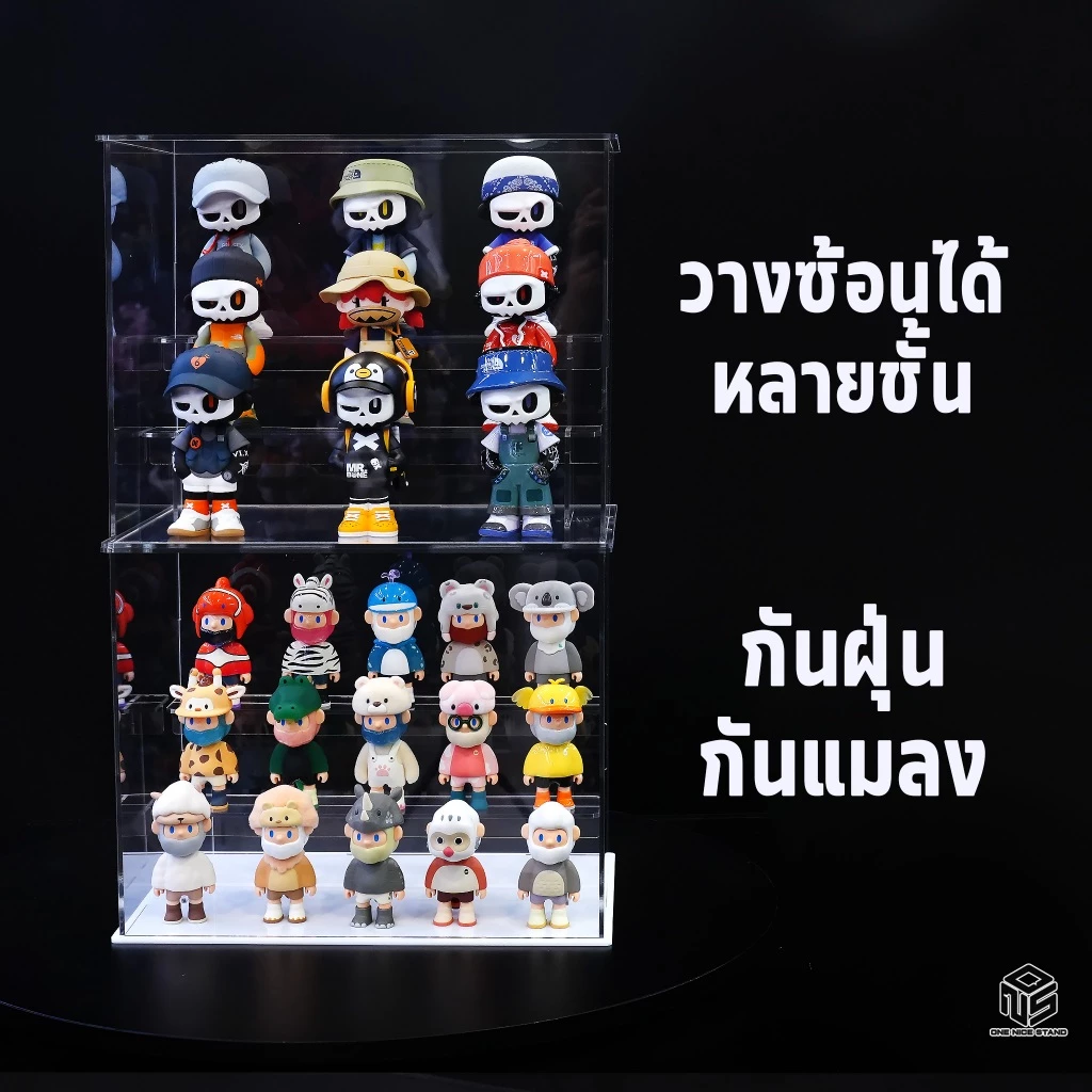 กล่องอะคริลิคใส่โมเดล กล่องสุ่ม Ons Box Simple Series มีประตูและบันได thumbnail 4
