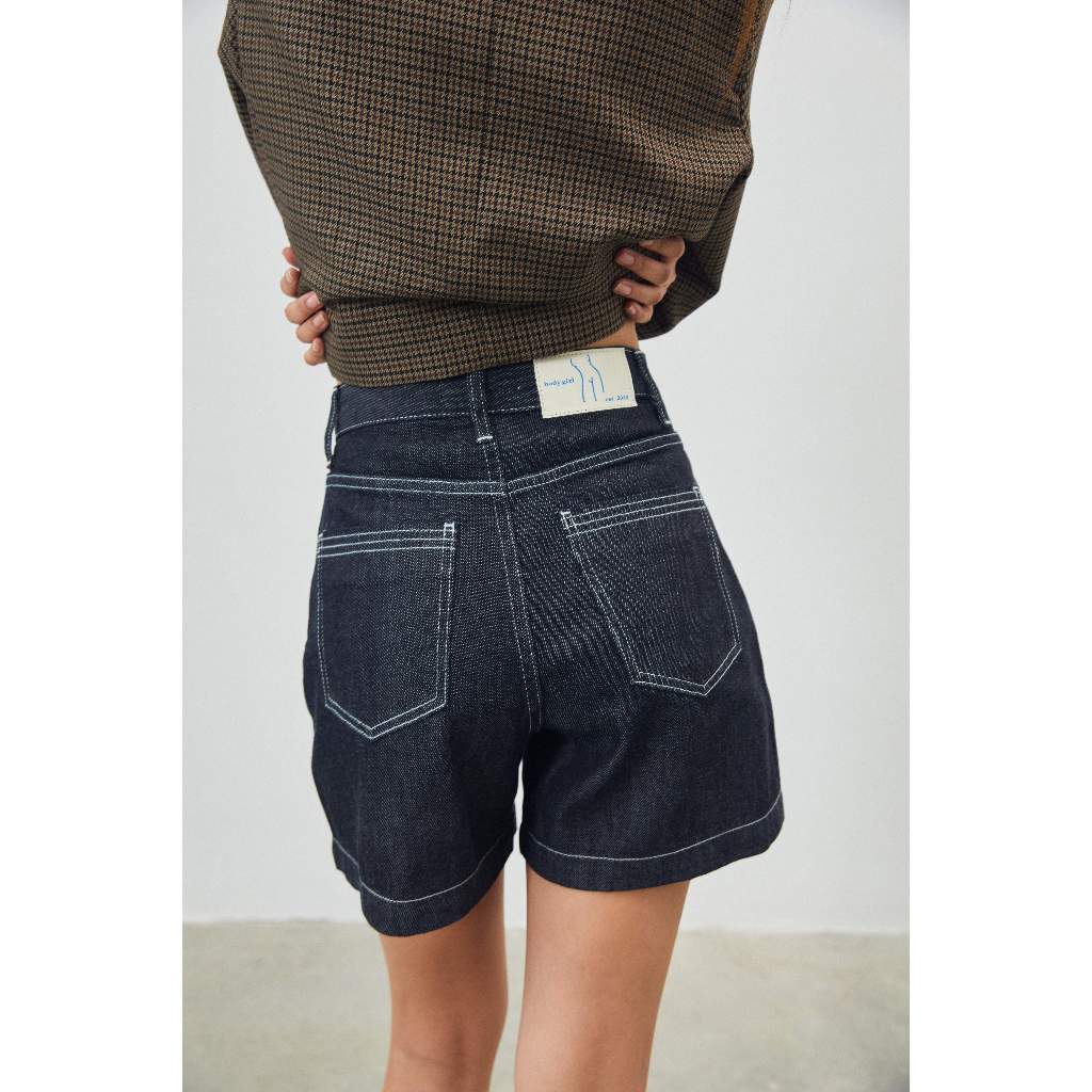 TGDA.CO - กางเกงยีนส์ขาสั้น Body girl รุ่น Otis Linear shorts (new color released!) (พร้อมส่ง) รูปที่ 6