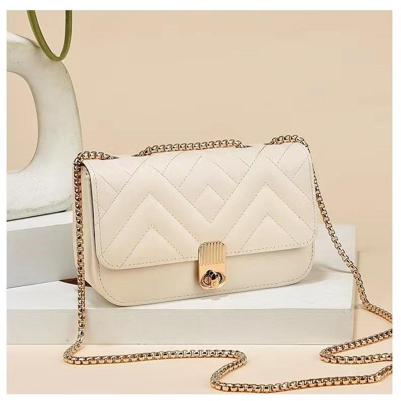 (B-867)🔥กระเป๋าสะพายข้าง แฟชั่นฤดูใบไม้ผลิ หนังPU เรียบง่าย แฟชั่นฤดูใบไม้ผลิ ฮิตมากตอนนี้ เข้ากับทุกการแต่งกาย