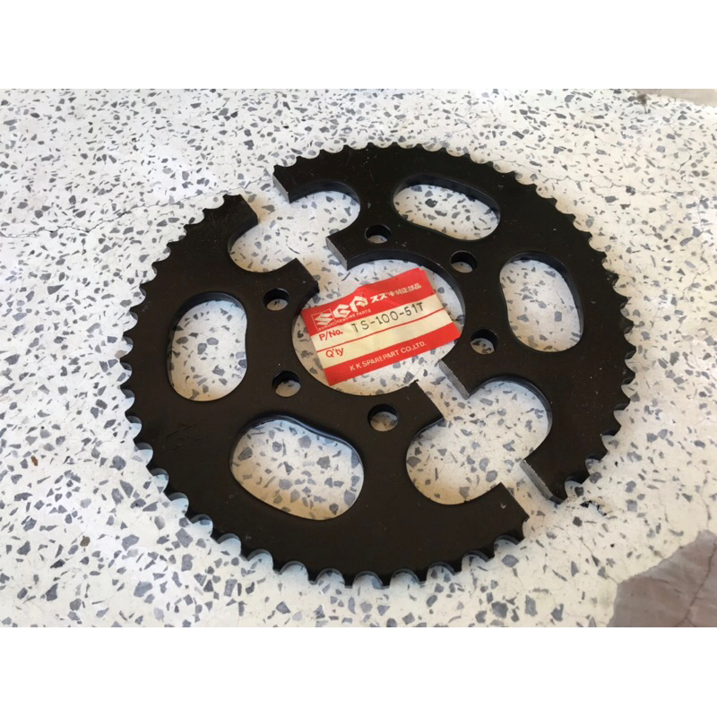 สเตอร์หลังผ่า Suzuki  ts100 ts125 c n er