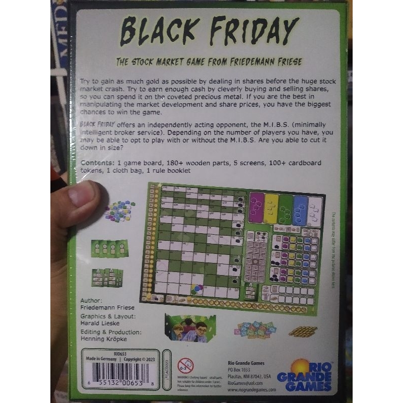 Black friday board game new edition.