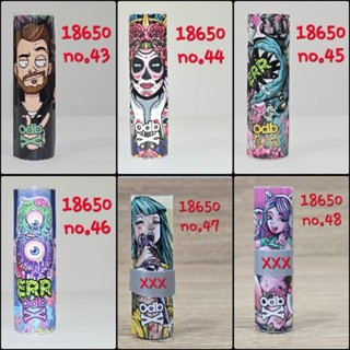 ปลอกถ่าน ซองหุ้มแบตเตอรี่ odb 18650 no.43-48 ของแท้100%
