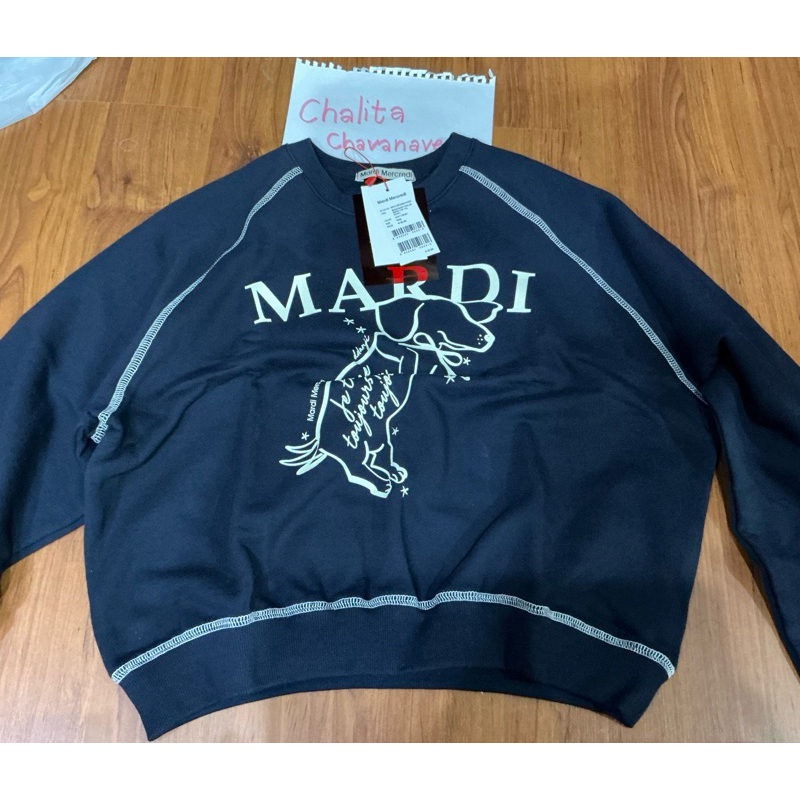 mardi sweater crop มือ1