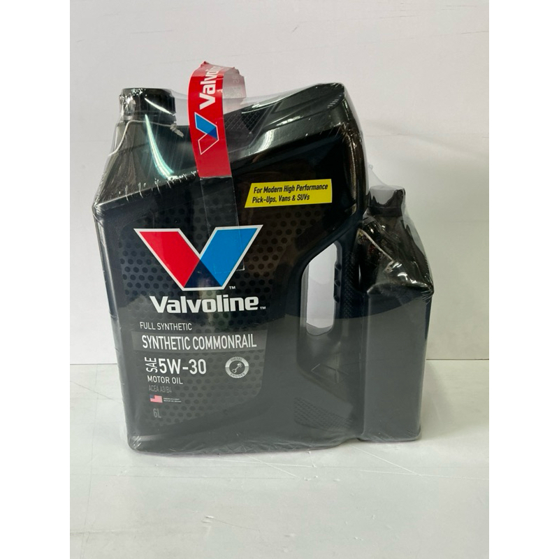 นํ้ามันเครื่อง Valvoline สังเคราะห์100% 5W-30 (6+1L) ดีเชล
